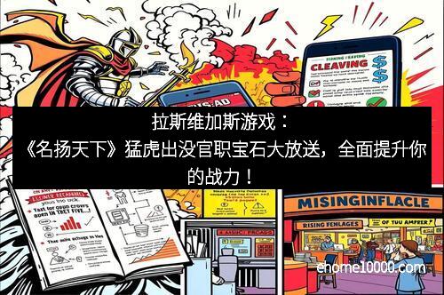 拉斯维加斯游戏：《名扬天下》猛虎出没官职宝石大放送，全面提升你的战力！
